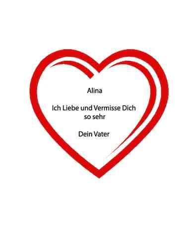 Vermisse Dich Alina-Maria